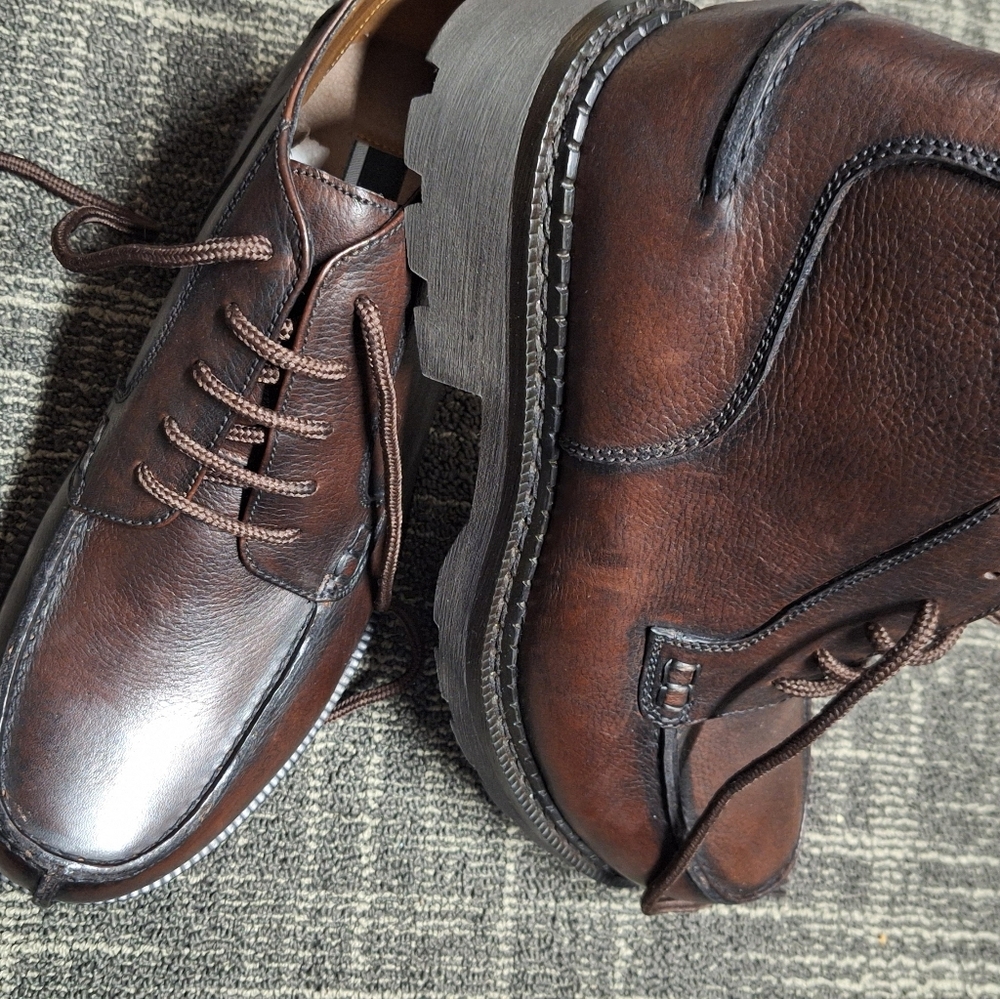 Vintage Unlisted Men's Brown Leather Boots